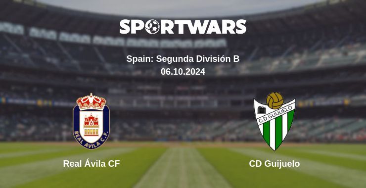 Real Ávila CF — CD Guijuelo, where to watch online broadcast