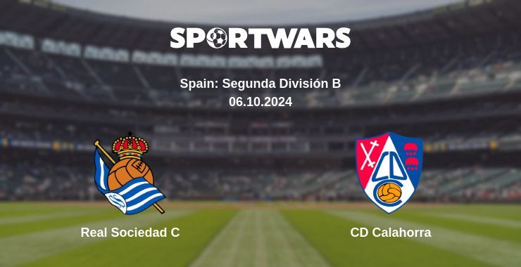 Real Sociedad C — CD Calahorra, where to watch online broadcast