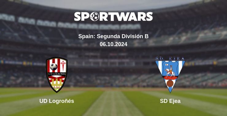 UD Logroñés — SD Ejea, where to watch online broadcast