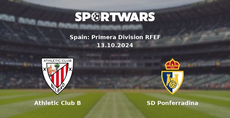 Athletic Club B — SD Ponferradina, where to watch online broadcast