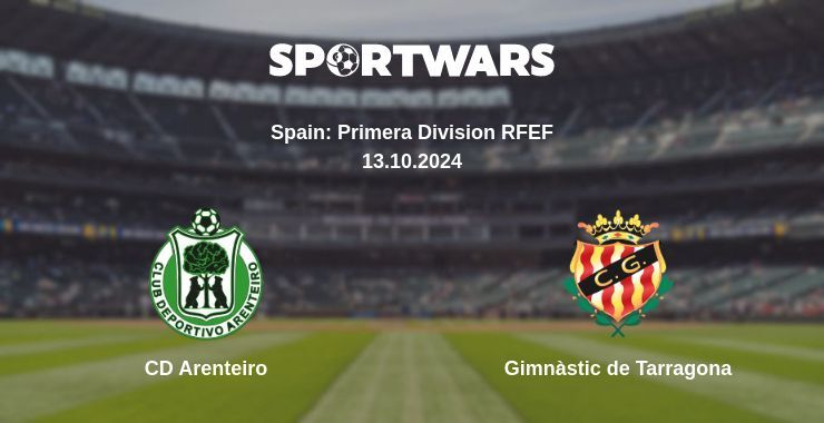 CD Arenteiro — Gimnàstic de Tarragona, where to watch online broadcast