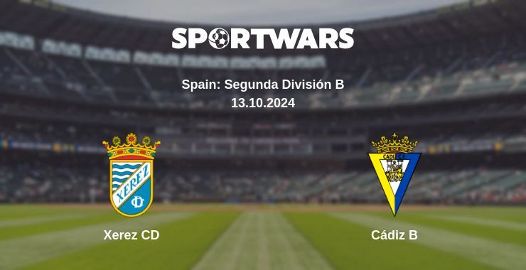 Xerez CD — Cádiz B watch online for free 13.10.2024