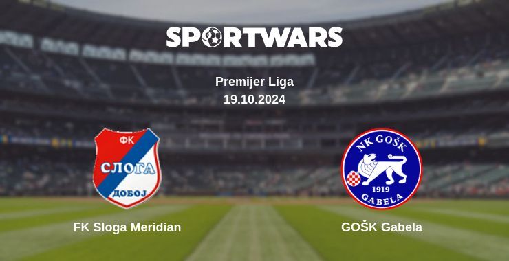 FK Sloga Meridian — GOŠK Gabela watch online for free 19.10.2024