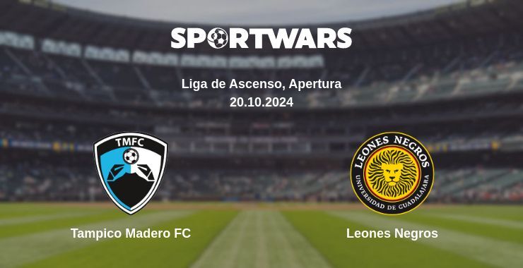 Tampico Madero FC — Leones Negros watch online for free 20.10.2024