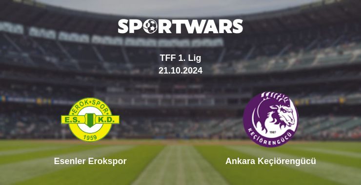 Esenler Erokspor — Ankara Keçiörengücü watch online for free 21.10.2024