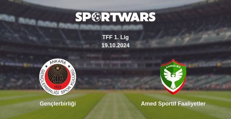 Gençlerbirliği — Amed Sportif Faaliyetler watch online for free 19.10.2024