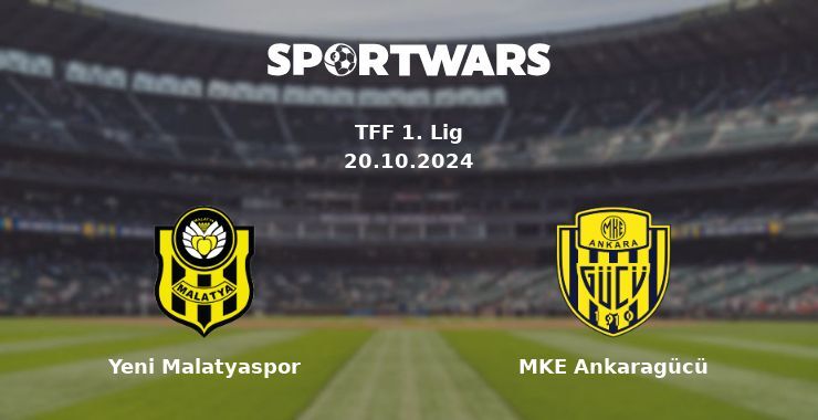 Yeni Malatyaspor — MKE Ankaragücü, where to watch online broadcast