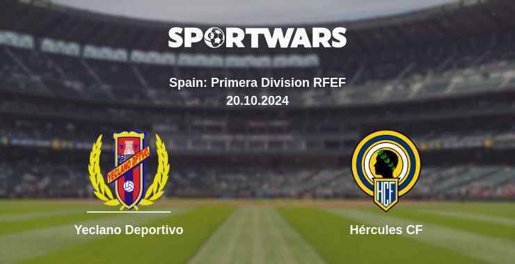 Yeclano Deportivo — Hércules CF watch online for free 20.10.2024