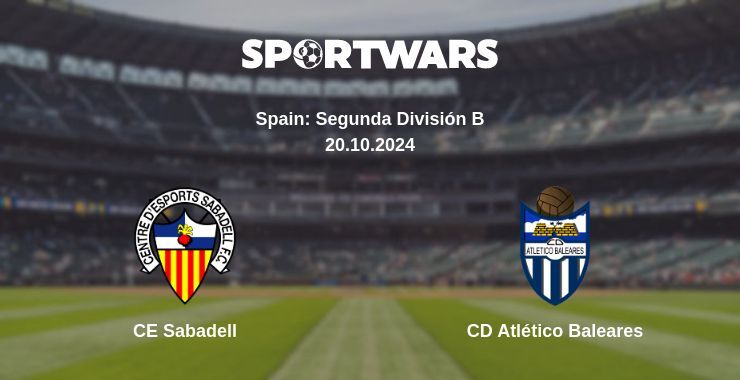 CE Sabadell — CD Atlético Baleares watch online for free 20.10.2024