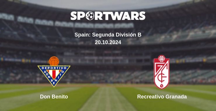 Don Benito — Recreativo Granada watch online for free 20.10.2024