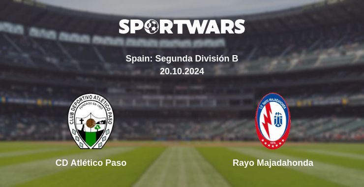 CD Atlético Paso — Rayo Majadahonda watch online for free 20.10.2024