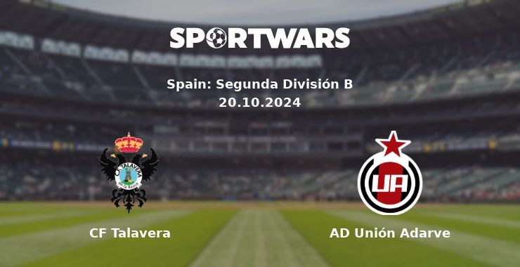 CF Talavera — AD Unión Adarve watch online for free 20.10.2024