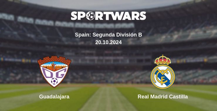 Guadalajara — Real Madrid Castilla watch online for free 20.10.2024