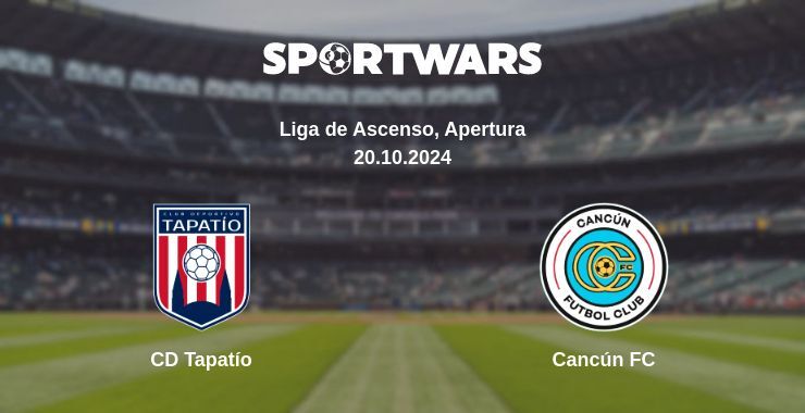 Result of the CD Tapatío — Cancún FC match, 20.10.2024