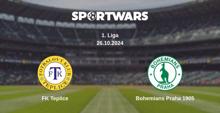 FK Teplice — Bohemians Praha 1905 watch online for free 26.10.2024