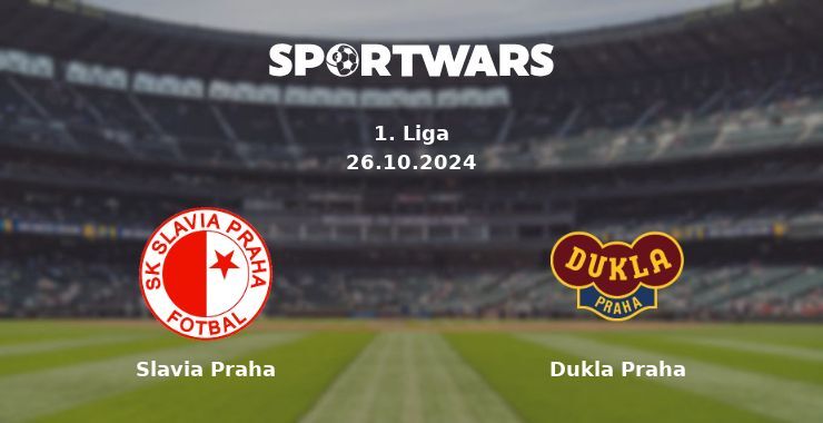 Slavia Praha — Dukla Praha watch online for free 26.10.2024