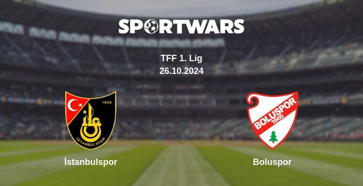 İstanbulspor — Boluspor watch online for free 26.10.2024