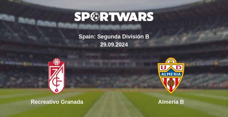 Recreativo Granada — Almería B, where to watch online broadcast