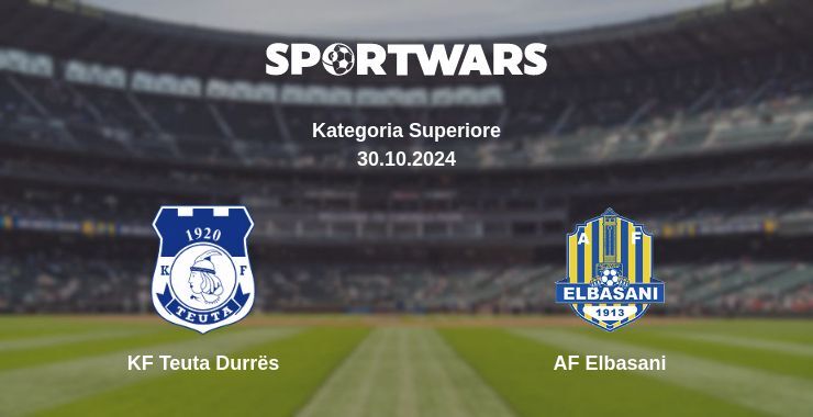 KF Teuta Durrës — AF Elbasani watch online for free 30.10.2024