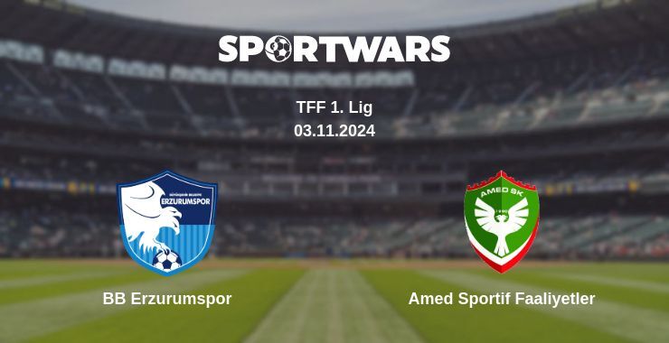 BB Erzurumspor — Amed Sportif Faaliyetler watch online for free 03.11.2024