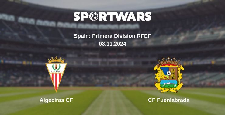 Algeciras CF — CF Fuenlabrada watch online for free 02.11.2024