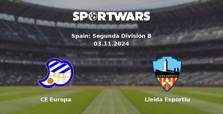 CE Europa — Lleida Esportiu watch online for free 03.11.2024