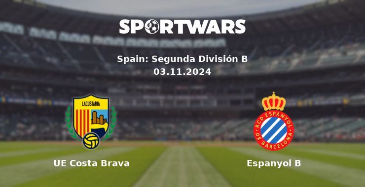 UE Costa Brava — Espanyol B watch online for free 03.11.2024