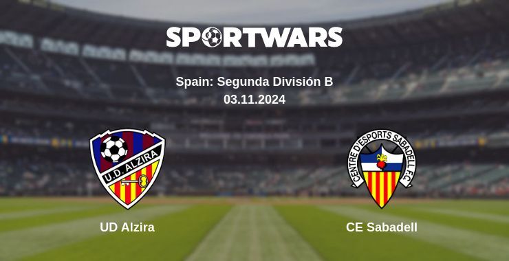 UD Alzira — CE Sabadell watch online for free 03.11.2024