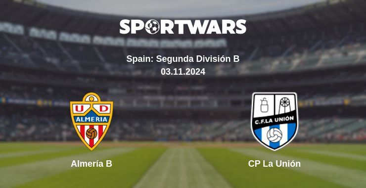 Almería B — CP La Unión, where to watch online broadcast