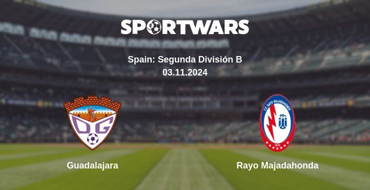 Guadalajara — Rayo Majadahonda watch online for free 03.11.2024