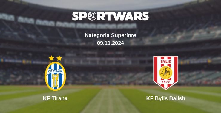 KF Tirana — KF Bylis Ballsh watch online for free 09.11.2024