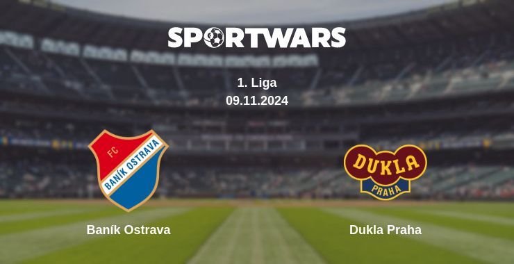 Baník Ostrava — Dukla Praha watch online for free 09.11.2024