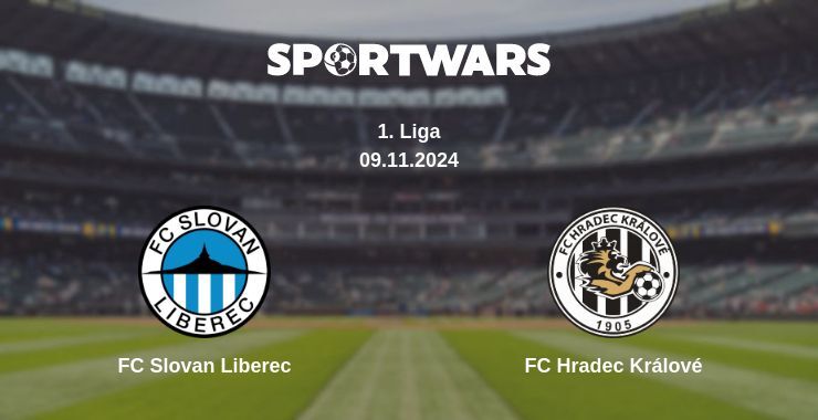 FC Slovan Liberec — FC Hradec Králové watch online for free 09.11.2024