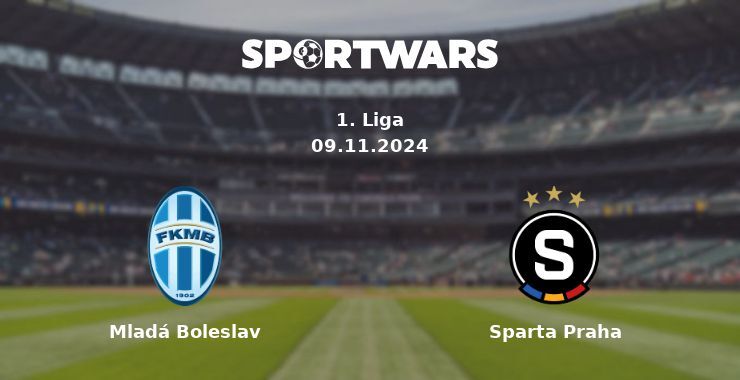 Mladá Boleslav — Sparta Praha watch online for free 09.11.2024