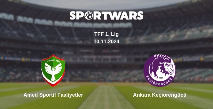 Amed Sportif Faaliyetler — Ankara Keçiörengücü watch online for free 09.11.2024