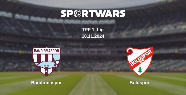 Bandırmaspor — Boluspor watch online for free 10.11.2024