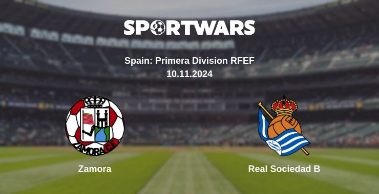 Zamora — Real Sociedad B watch online for free 10.11.2024