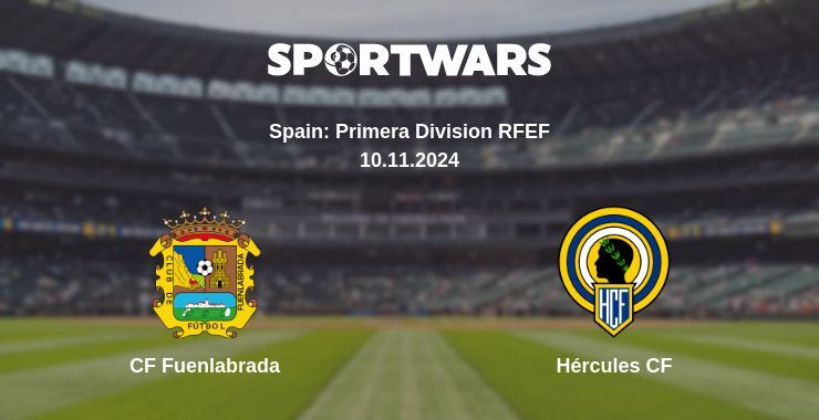 CF Fuenlabrada — Hércules CF watch online for free 10.11.2024