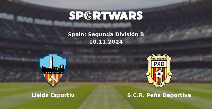 Lleida Esportiu — S.C.R. Peña Deportiva watch online for free 10.11.2024