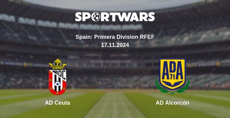 AD Ceuta — AD Alcorcón watch online for free 17.11.2024