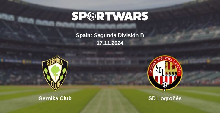 Gernika Club — SD Logroñés watch online for free 17.11.2024