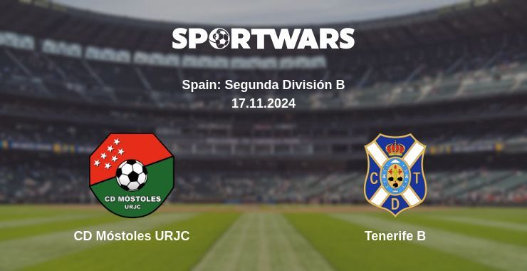 CD Móstoles URJC — Tenerife B watch online for free 17.11.2024