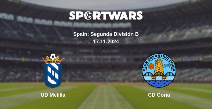 UD Melilla — CD Coria watch online for free 17.11.2024