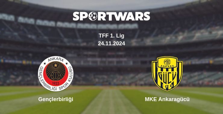 Gençlerbirliği — MKE Ankaragücü watch online for free 24.11.2024