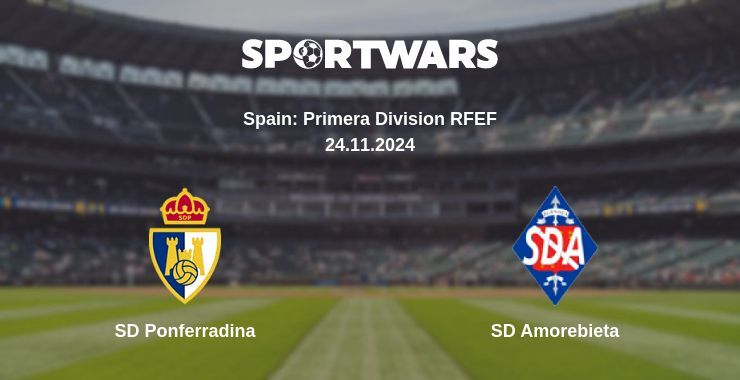 SD Ponferradina — SD Amorebieta watch online for free 24.11.2024