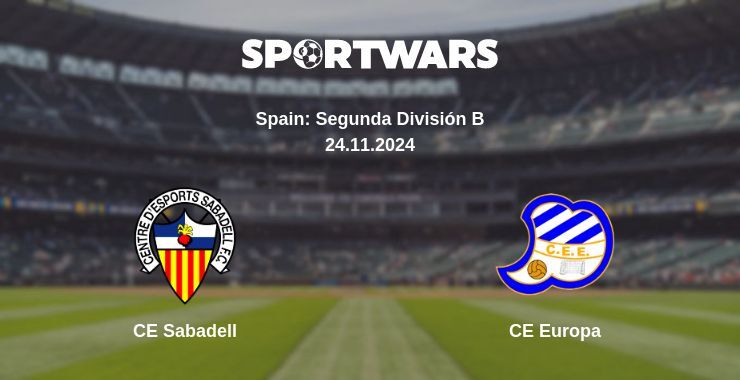 CE Sabadell — CE Europa watch online for free 24.11.2024