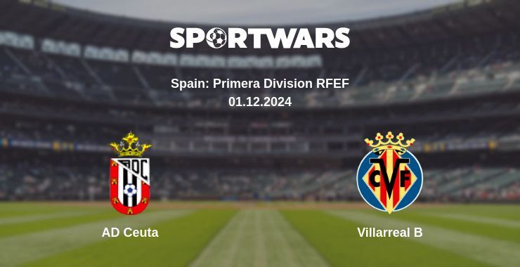 AD Ceuta — Villarreal B watch online for free 01.12.2024