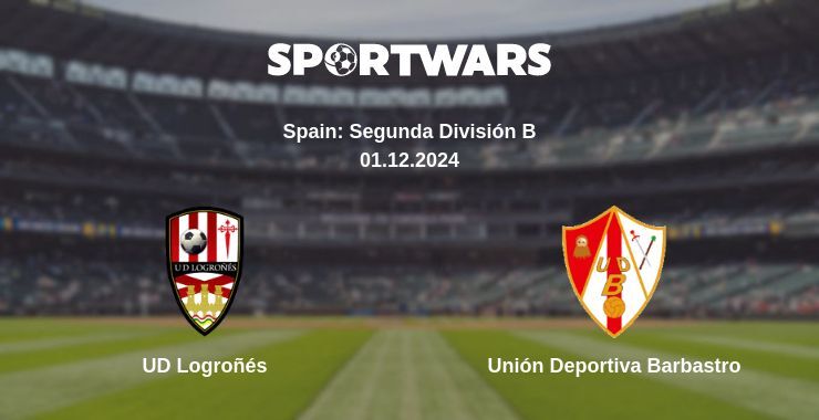 UD Logroñés — Unión Deportiva Barbastro watch online for free 01.12.2024