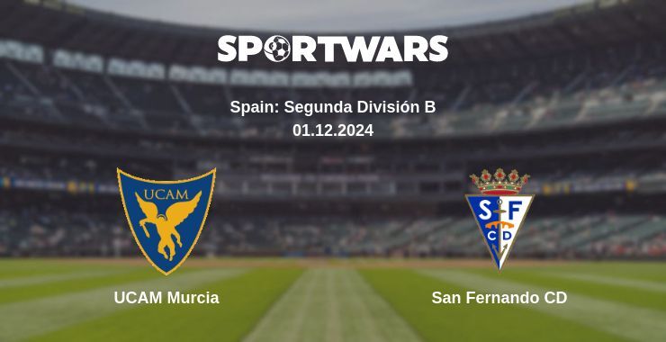 UCAM Murcia — San Fernando CD watch online for free 01.12.2024