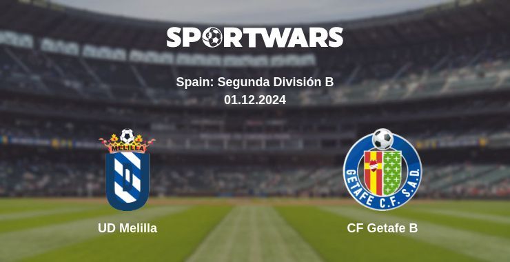 UD Melilla — CF Getafe B watch online for free 01.12.2024